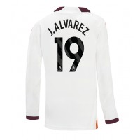 Manchester City Julian Alvarez #19 Bortatröja 2023-24 Långa ärmar